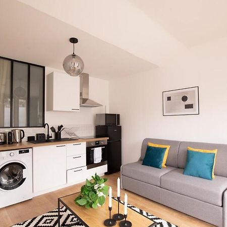 Appartement Lumineux Proche Parc De La Villette Paris Exterior foto